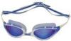 Fashion Blue UV Polarized Swimming Goggles with Silicone Strap Custom