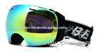 Anti Fog Over The Glasses Ski Goggles / OTG Snowboarding Goggles Blue