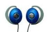 Computer Blue 30mm Speaker Ear Hook Headphones With SoftEarcups