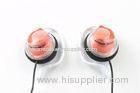 Pink Earhook Headphones / Earbuds / Earphones / Earpieces For PC
