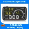 Ouchuangbo car HUD head up display OBD2 support overspeed fuel