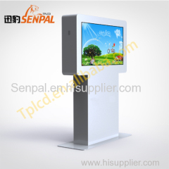 Shenzhen 55 inch 2000nits outdoor Floor Standing LCD Ad Displayer