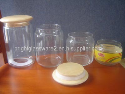 Natural Wooden Lids with Silicone Ring For Glass Jar&Storage Jar