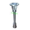 3W 1m High Bright Stainless Steel Lawn Light Solar Garden Light Solar led Lawn Lighting for Outdoor garden