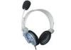 Adjustable MP3 / MP4 Over The Head Headphones With Mic 40mm Speaker