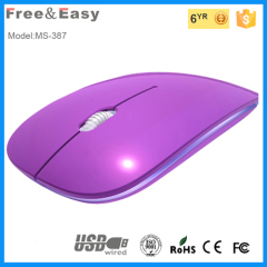 flat wired optical mouse