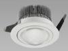15W White Dimmable LED Downlight With 60 Lens For Project Lighting CP-11036DB In White