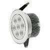 21W Silver Sand Led Downlight With 860lm Luminous Led Down Lamp For Project Lighting