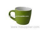 Colorful stoneware custom ceramic Mugs Capacity 320ML for milk / beverage / juice