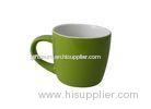 Colorful stoneware custom ceramic Mugs Capacity 320ML for milk / beverage / juice