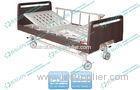 Foldable and adjustable mechanical hospital bed with Drainage Hook and Patient Name Card