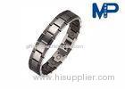 Customizable Fashionable magnetic titanium metallic bracelets for girls