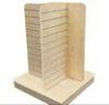 Wood Slatwall Display Stands With Metal Hangers for Garment