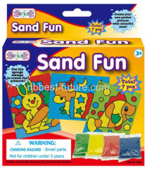 Handmade sand fun crafts