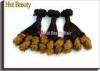 Tangle Free 7A Grade Virgin Hair Omgbre Spring Curl Weave Two Tone Color