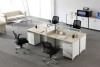four seater office workstation/office partition/office panel/office screen