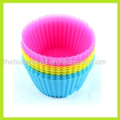 easy falling food grade silicone baking muffin cupcake mold top-rated silicone baking cupcake liners