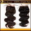 Chinese Human Lace Top Closure Natural Tangle Free 130% Hair Density