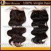 Chinese Human Lace Top Closure Natural Tangle Free 130% Hair Density