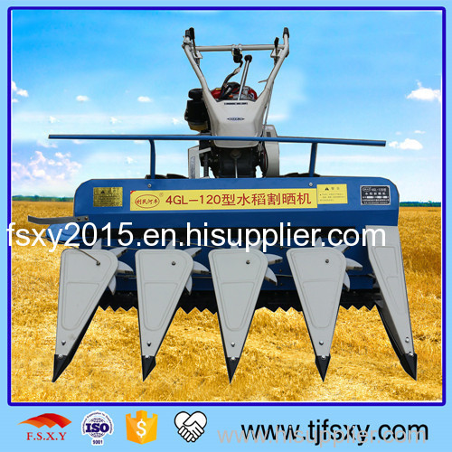 Hot Sell 6.4hp Belt Drive Rice Reaper Machine