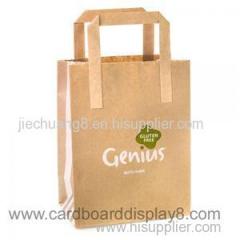 Printed Customized New Design Brown Craft Paper Bag