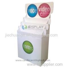 Custom Size And Printing Shenzhen Supplier 4C Printing Cardboard Display Cases