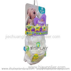 Facotry Price Supermarket Diapers Sidekick Cardboard Displays