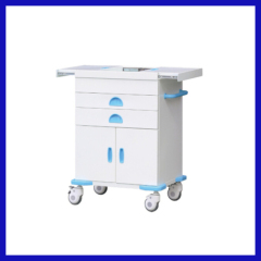 abs emergency drug trolley