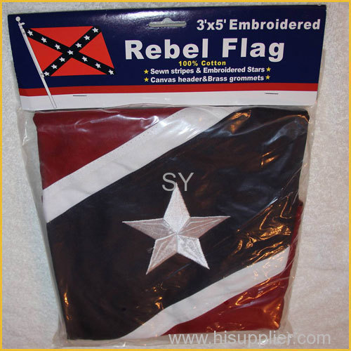 Outdoor large polyester custom made flag