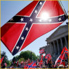 Promotion standrad national flag and confederate flag