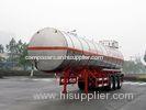 Stainless Steel Gas Tanker Truck Trailer For 39500L Propylene Oxide delivery