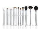 Natural 16 Piece Bronzer BlushMakeup Brush Beauty Professional Cosmetic Brush Set