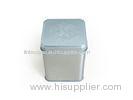 90gram Square Tin Box For Oolong Tea Metal Container Storage