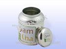 Custom Loose Green Oolong Tea Tin Container Storage Box Airtight CMYK offset printing