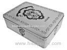 French Biscuit Cupcake Donuts Rectangular Tin box