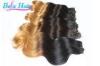 Simplicity 12-14 Inch Ombre Remy Hair Extensions Brazilian Hair Weave
