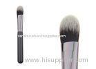 Natural Gray Small Powder Foundation Makeup Brushes Custom Cosmetic Tool