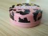 Pms Pink Net Wt 0.5oz Small Round Metal Containers Lip Balm Tin Box