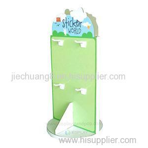 Fashion Retail Cardboard Counter Display Rack For Supermarket