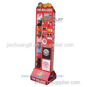 2015 New Accessories Cardboard Floor Display Stand For Hats