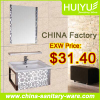 North America Style Modern Stainless Steel Bathroom Vanity Cabinet for sale