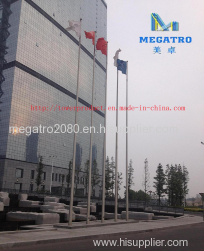 Flag pole steel product