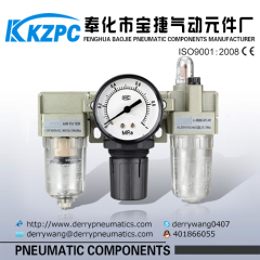 SMC Type pneumatic frl Air combination 1/4'' factory