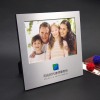 aluminum metal photo frame with velvet support home decor