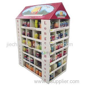 High Quality Corrugated Cardboard Pallet Display For Mugs