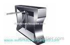 Single / Dual Direction Remote Control Stainless Tripod Turnstile For Supermarket