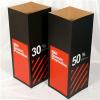 Corrugated Cardboard Display Cubes with Custom Printings for Advertising