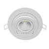 adjustable cob 15w led downlight round