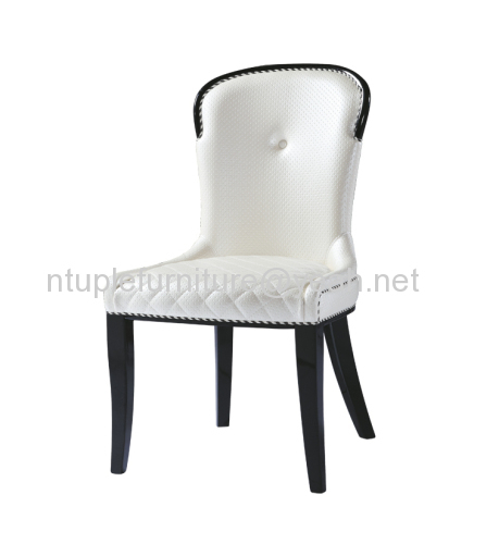 modern pu Leather home dining chair