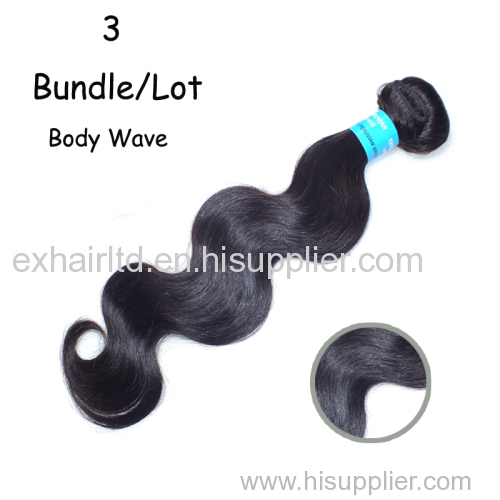 Unice Hair 6A Peruvian Virgin Hair Bundles 3pcs/lot Peruvian Virgin Hair body wave